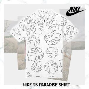 Alternative view of Áo Nike SB Paradise Woven Men's Skate Polo Shirt CI7193-100