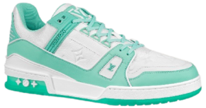 Giày Louis Vuitton LV Trainers 'Green' 1A8KBQ