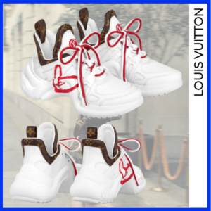 Alternative view of Giày Louis Vuitton Low-Top Sneaker White Red Heart 1A99FL