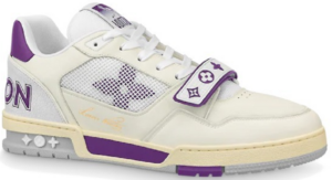 Giày Louis Vuitton LV Trainers 2021 'Purple' 1A98W1