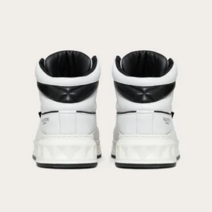 Alternative view of Giày Valentino One Stud Mid-Top Nappa Sneaker WY2S0E63NWN0BO