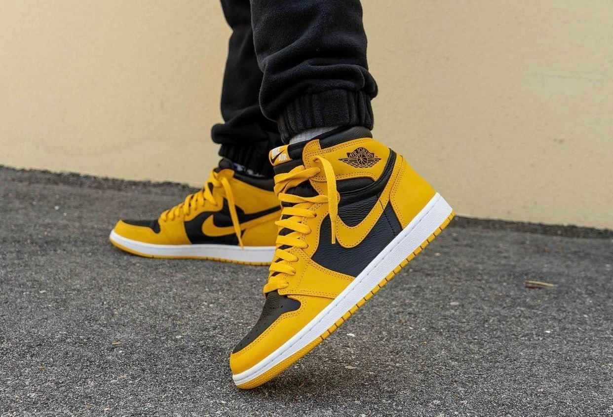 Giày Nike Air Jordan 1 Retro High OG GS 'Pollen' 575441-701 - Ảnh 5