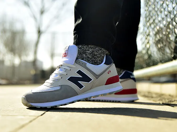 Alternative view of Giày New Balance 574 'Marbled Street' ML574UJD
