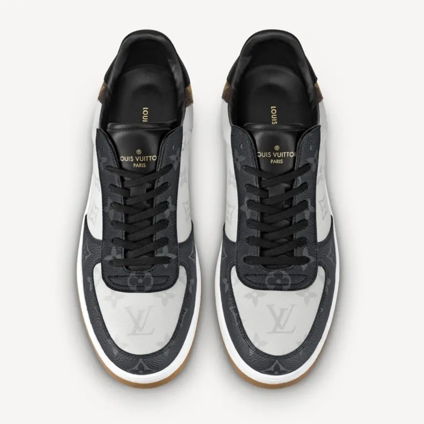 Alternative view of Giày Louis Vuitton Monogram Bi-color Logo Sneakers 1A8WG6