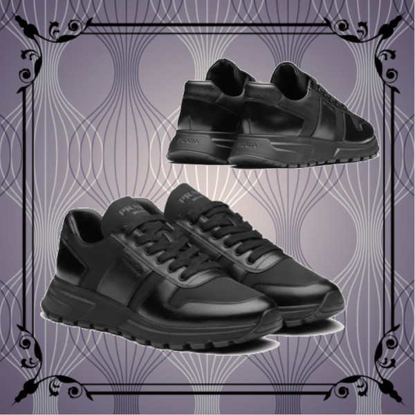 Giày Prada PRAX 1 Black 4E3581_3LFR_F0002_F_G000 - Ảnh 2