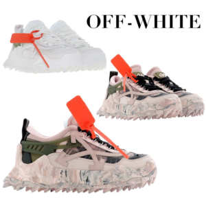 Alternative view of Giày Off-White Wmns ODSY-1000 'White Light Grey' OWIA180R21FAB001-0105