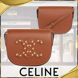 Alternative view of Túi Celine Casual Style Unisex Calfskin 'Brown' 10J303DPQ-04LU