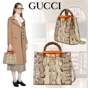 Alternative view of Túi Gucci Diana Small Python Tote Bag 660195-LU3ZT-9561