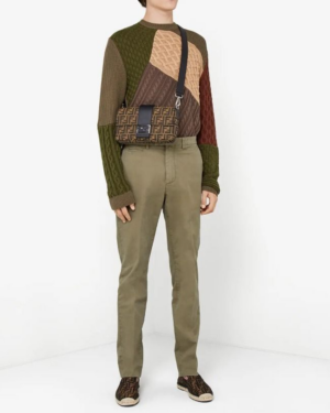 Alternative view of Giày Fendi Espadrilles 'Brown' 7P1359AAWBF1425