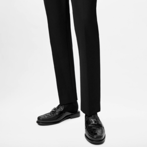 Alternative view of Giày Louis Vuitton Major Open Back Loafers Black 1A9KCB