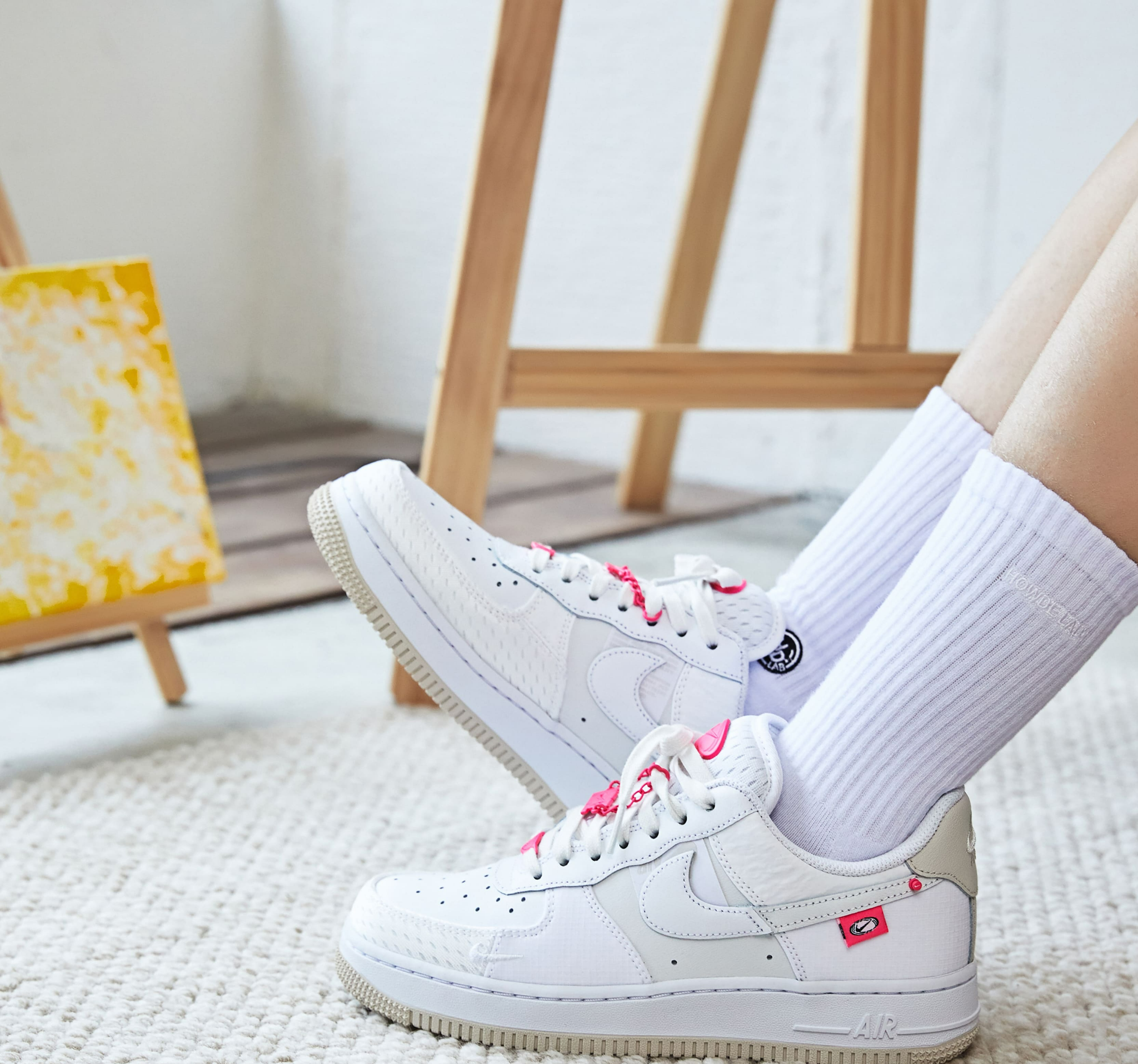 Giay Nike Air Force 1 Low 'Pink Bling' DX6061-111