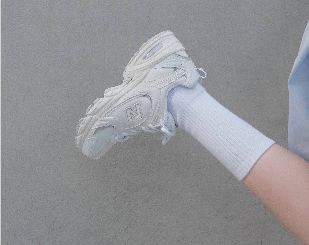 Giày New Balance 530 'White Grey' MR530RC - Ảnh 6