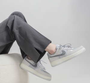 Alternative view of Giày Nike Air Force 1 Low Athletic Club Grey DQ5079-001