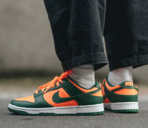 Giay Nike Dunk Low Retro 'Miami Hurricanes' DD1391-300