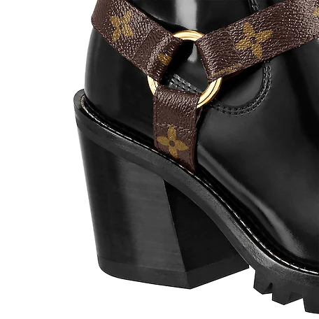 Giày Louis Vuitton Limitless Ankle Boot Black 1A4WKE - Ảnh 6