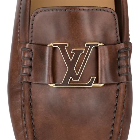 Giày Louis Vuitton Monte Carlo Mocassins Cognac Brown 1A9I1X - Ảnh 2