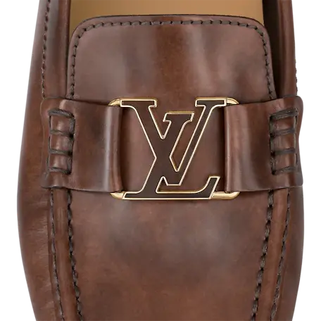 Alternative view of Giày Louis Vuitton Monte Carlo Mocassins Cognac Brown 1A9I1X