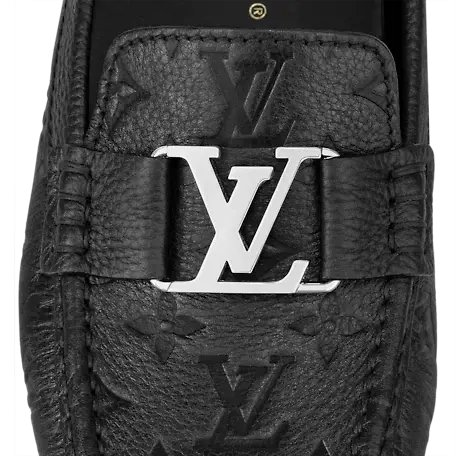 Alternative view of Giày Louis Vuitton Monte Carlo Moccasins Black 1A9F9K