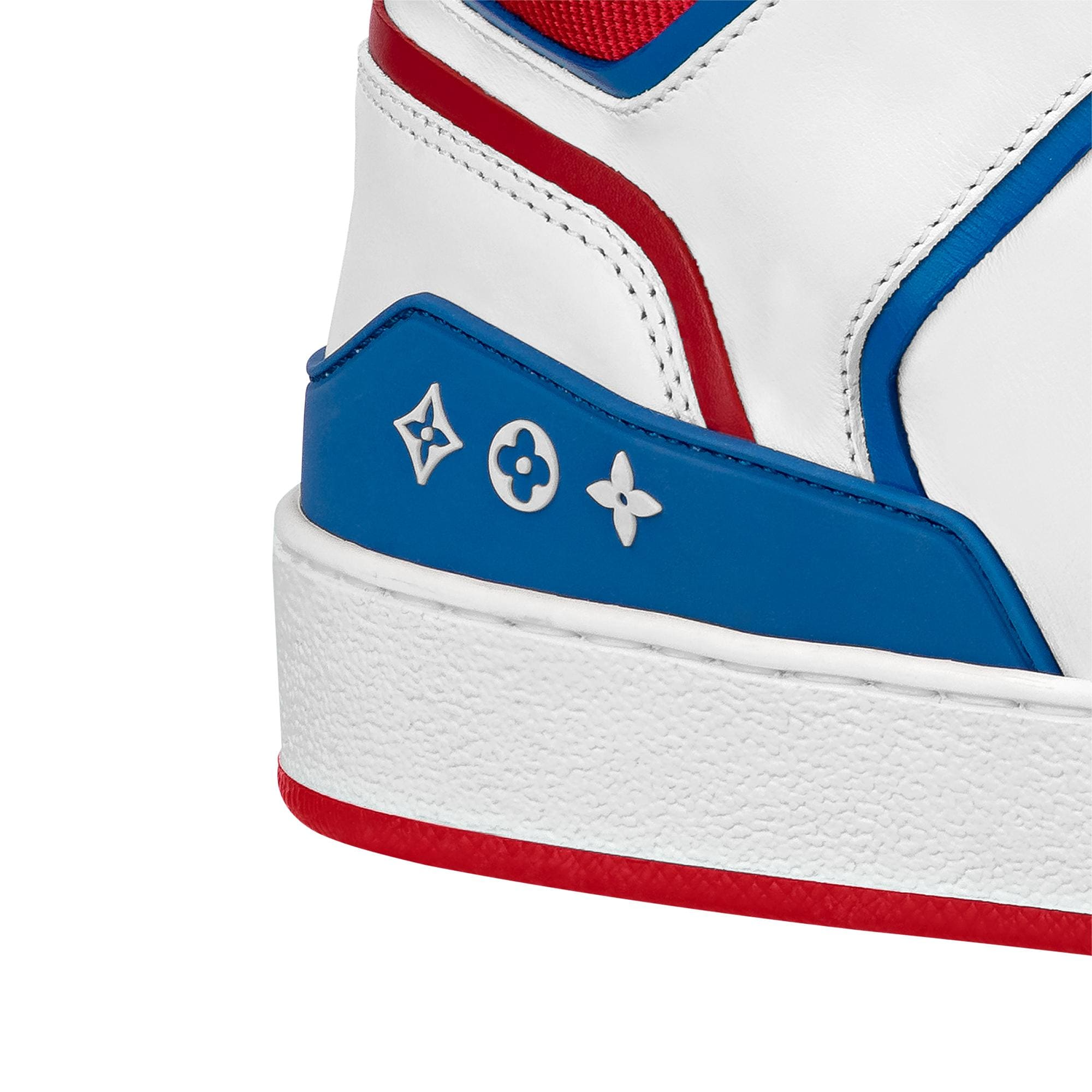 Giày Louis Vuitton Rivoli Sneaker Boot 'Red Blue' 1A8K87 - Ảnh 3