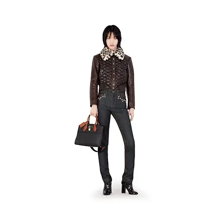 Alternative view of Giày Louis Vuitton Silhouette Ankle Boot Black 1A4E05