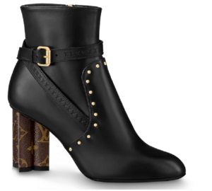 Giày Louis Vuitton Silhouette Ankle Boots 'Black' 1AAC39