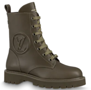 Giày Louis Vuitton Territory Flat Rangers Kaki 1A94RE