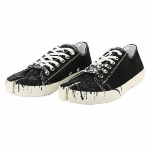 Alternative view of Giày Maison Margiela Tabi Paint Drop 'Black' S37WS0495P2347T8013