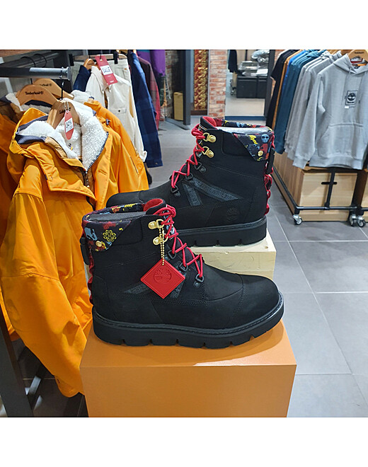 Giày Timberland RAYWOOD EK 6-INCH WATERPROOF BOOTS BLACK A2PWH - Ảnh 9