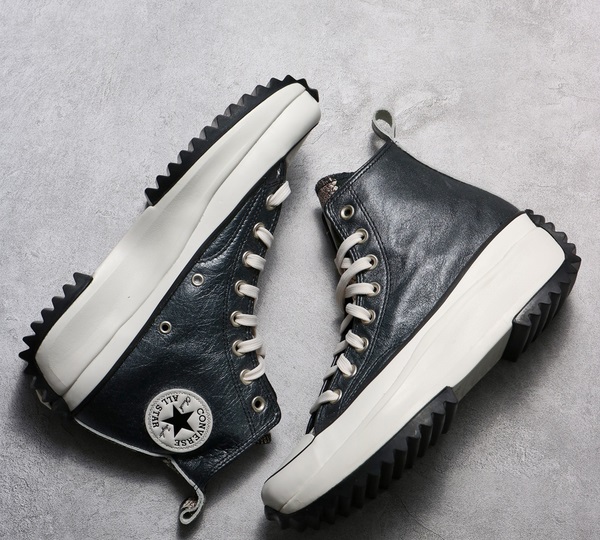 Giày Converse Run Star Hike Snakeskin Blue White Black 173081C - Ảnh 5