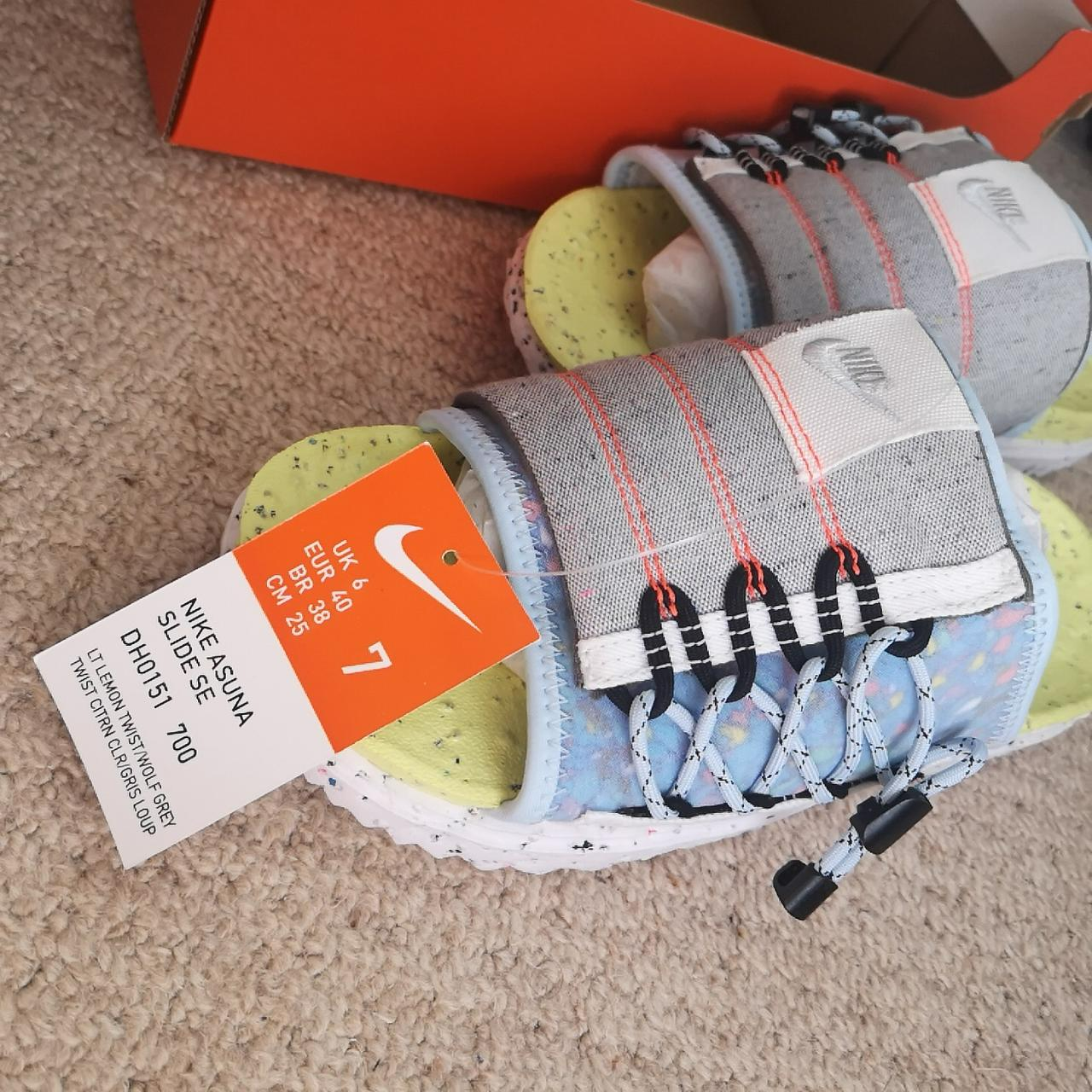 Dep Nike Asuna Slide 'Grind Lemon Twist' DH0151-700