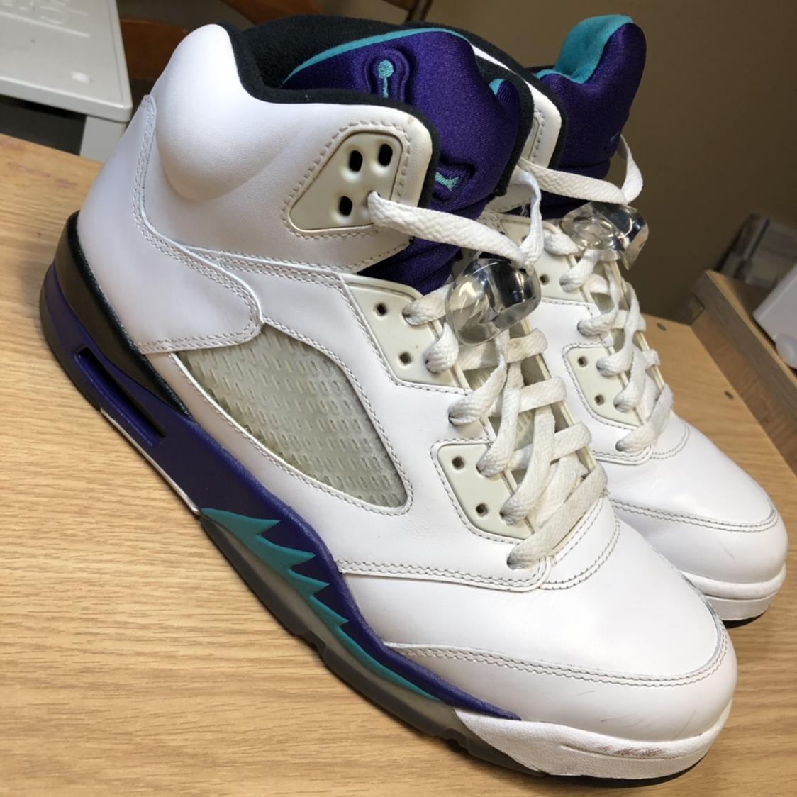 Giày Nike Air Jordan 5 Retro 'Grape' 2013 136027-108 - Ảnh 3