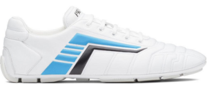 Giày Prada Rev Leather Sneakers 'White Light Blue' 2EG325-A21-F0AZ1