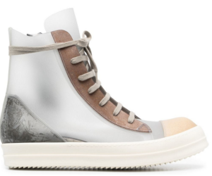 Giày Rick Owens High Top Sneaker  RU21S6890VYTR1011