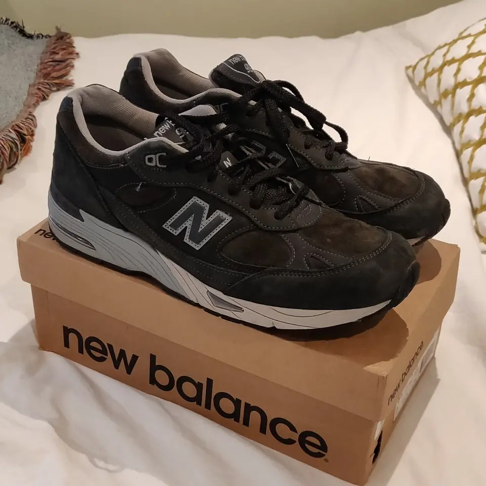 Alternative view of Giày New Balance 991 Made In England 'Grey' M991NDG