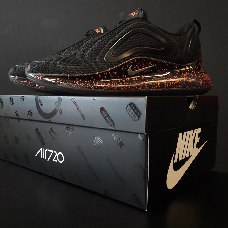 Giày Nike Air Max 720 'Black Speckle' CJ1683-001 - Ảnh 4