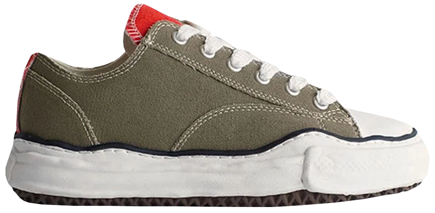 Giay Maison Mihara Yasuhiro x Nigel Cabourn 'Green' C02FW702-GREEN