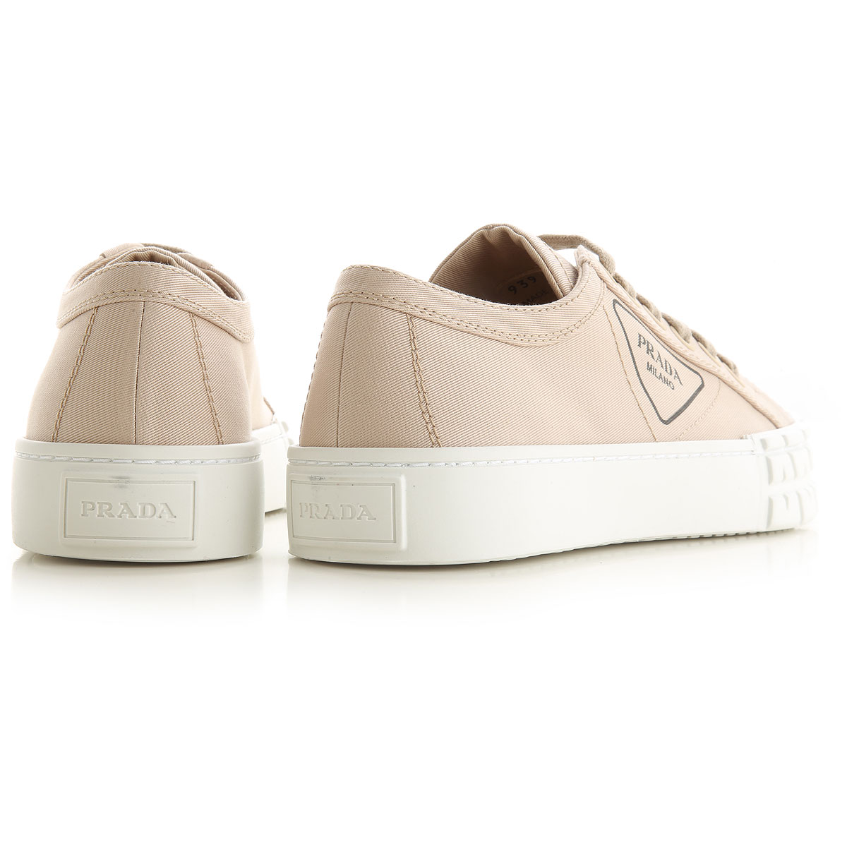 Giày Prada Wmns Gabardine Fabric Beige 1E939L-GUD-F0065 - Ảnh 5