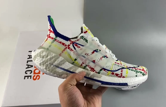 Giày Adidas Ultraboost 21 'Palace White Multicolor' GY5556 - Ảnh 2