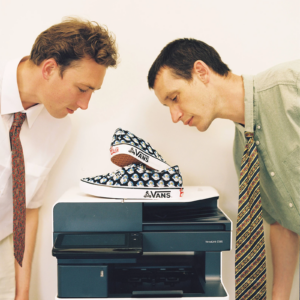 Alternative view of Giày Vans Skate Authentic Palace Jeremy the Duck Black VN0A4BWN6VI