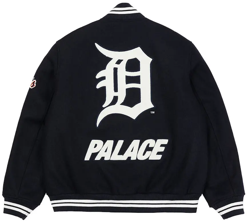 Ao Palace x Detroit Tigers New Era Wool Stadium Jacket 'Navy'