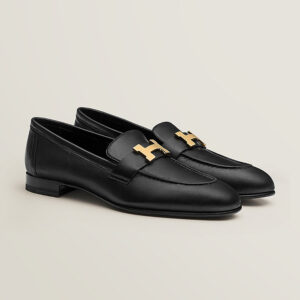 Alternative view of Giày Hermes Paris Loafer 'Black Noir' H182182Z04380