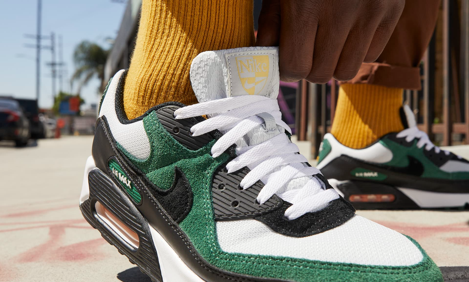 Giày Nike Air Max 90 'Gorge Green University' DM0029-004 - Ảnh 3