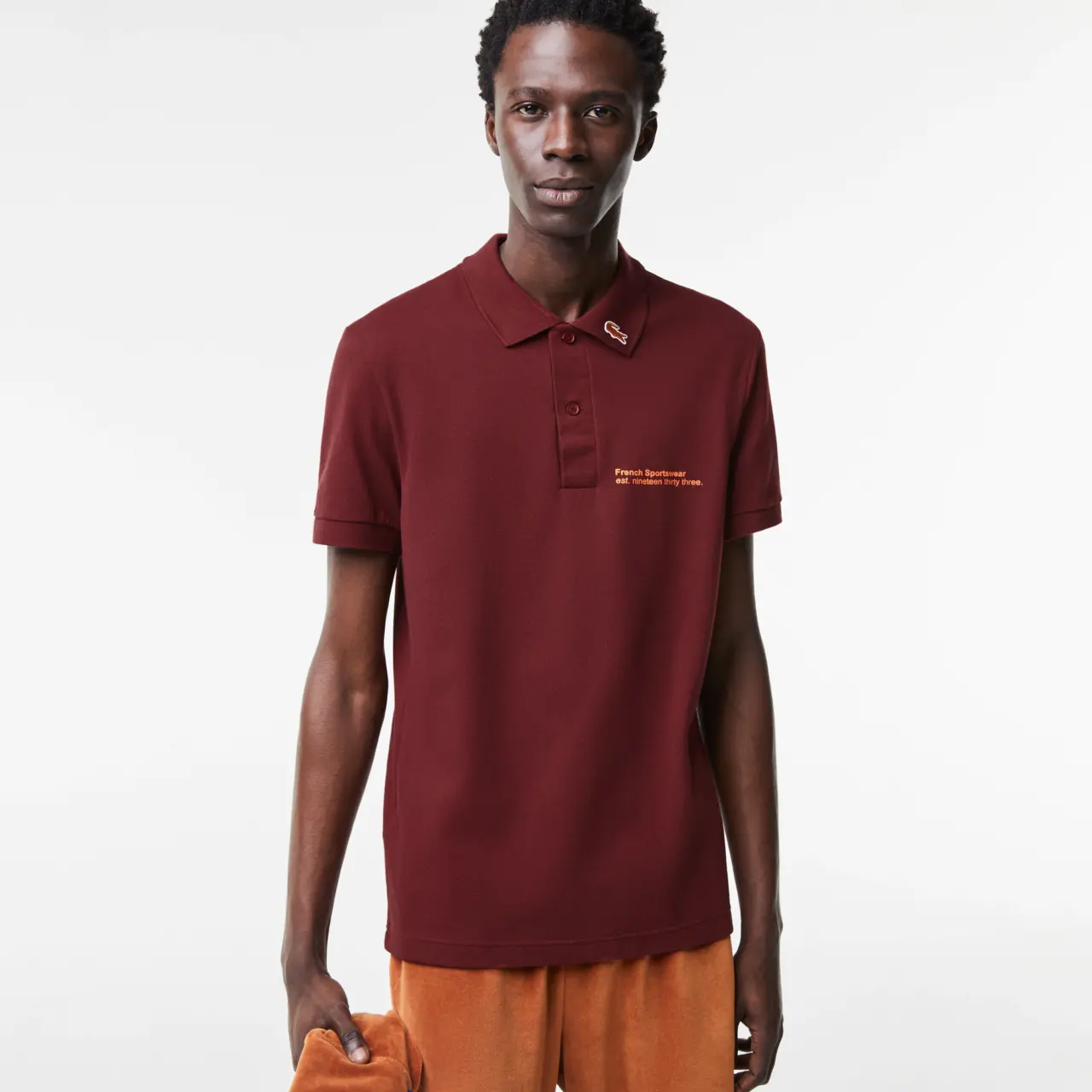 Ao Lacoste Regular Fit 'Red' PH0088-00-ZS1