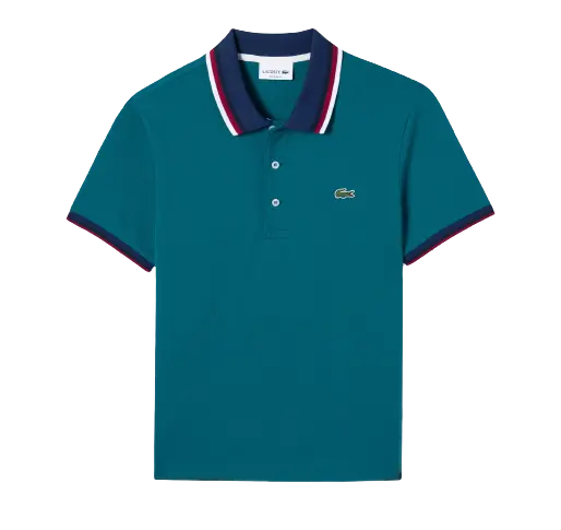 Áo Lacoste Men's Color Matching Semi Fancy Polo PH3461-51G-ZCD