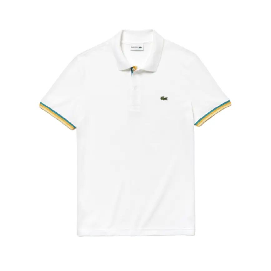 Áo Lacoste Polo Slim fit Petit White PH8522-00-70V