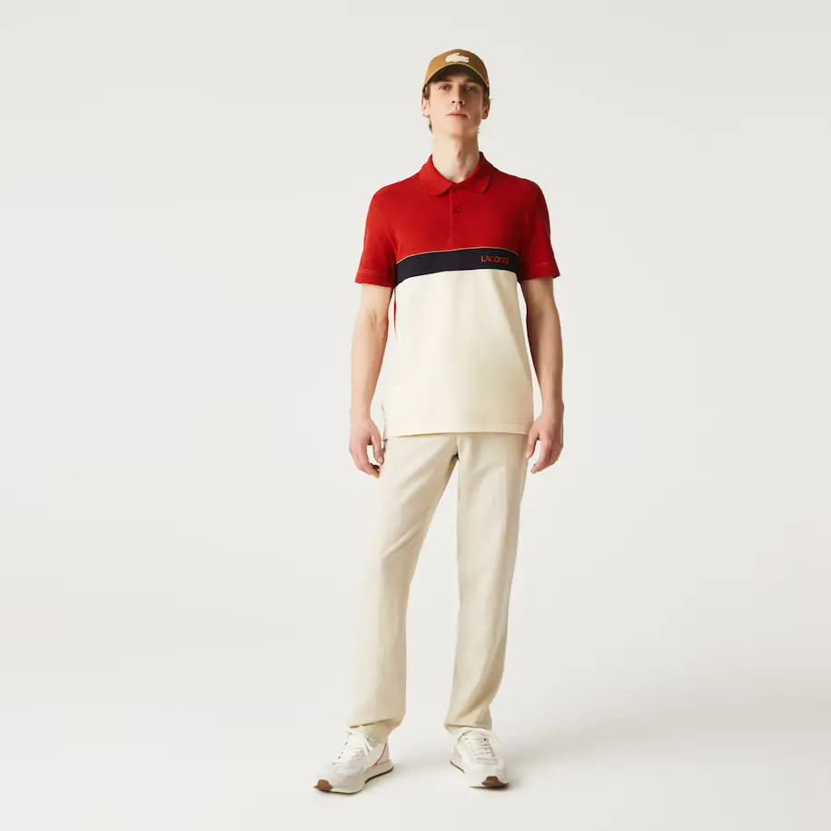 Alternative view of Áo Lacoste Men's Color Matching Cotton Pique Polo PH9766-51G-LA0
