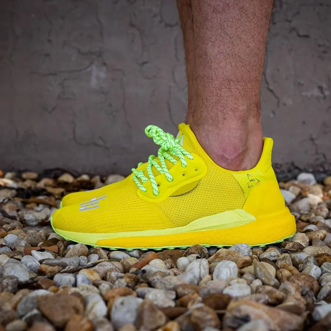 Giày Adidas Pharrell Williams x Adidas Solar Hu Glide 'Yellow' EF2379 - Ảnh 6
