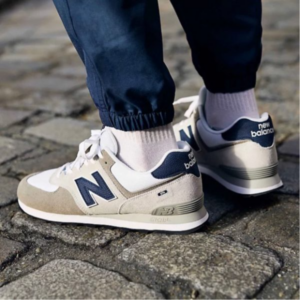Alternative view of Giày New Balance 574 'Grey Blue' ML574EAG