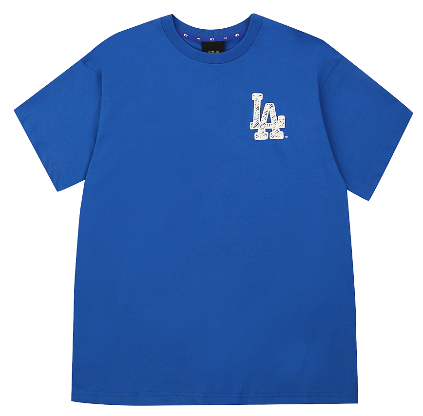 Áo MLB LA Tee Like Blue 31TS15031-07U