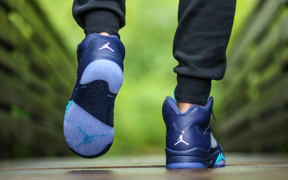 Giày Nike Air Jordan 5 Retro "Hornets" 440888-405 - Ảnh 4